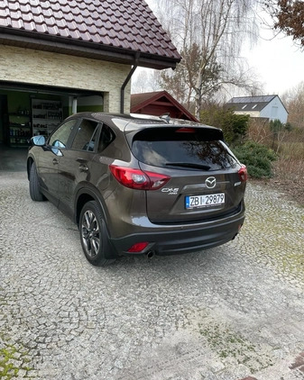 Mazda CX-5 cena 83700 przebieg: 140000, rok produkcji 2016 z Białogard małe 92